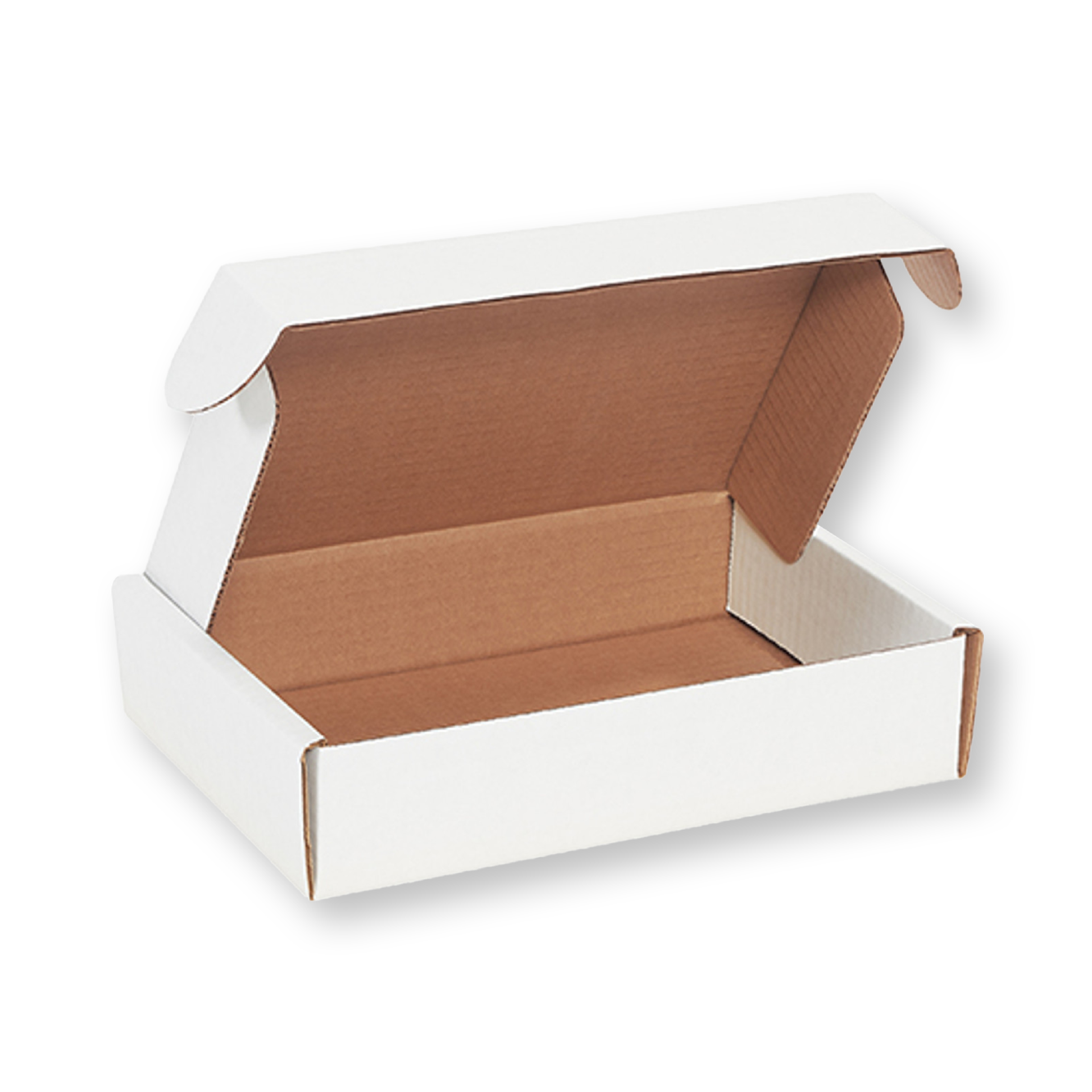 9 x 6 1/4 x 2" White Deluxe Literature Mailers ECT-32B 50/Case